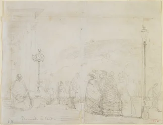 Passeggiata a Baden, 1858